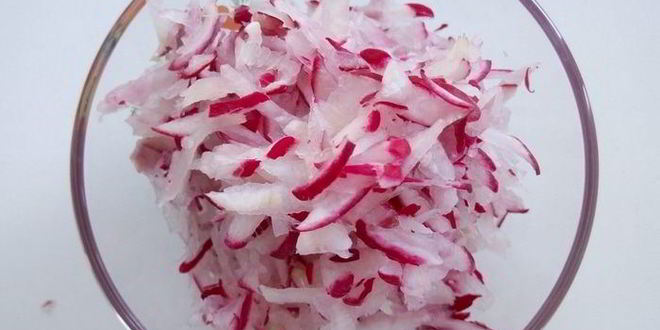 Рецепт окрошки деликатесной с языком