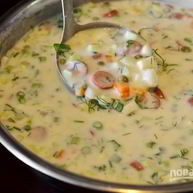 Рецепт Окрошки классической на кефире