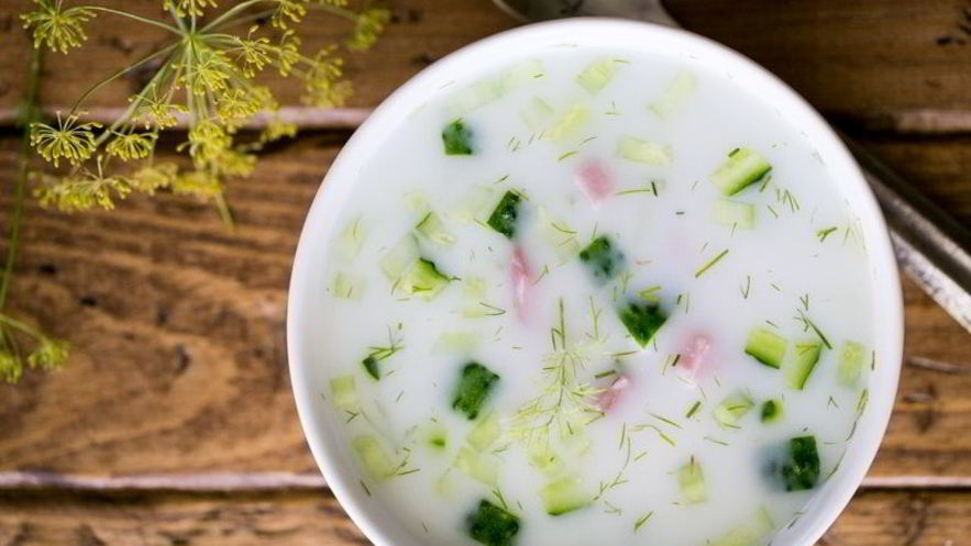 Рецепт окрошки классической на воде