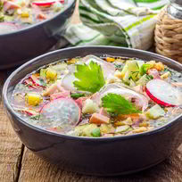 Окрошка на квасе классическая