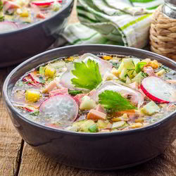 Рецепт Окрошки на квасе классическая