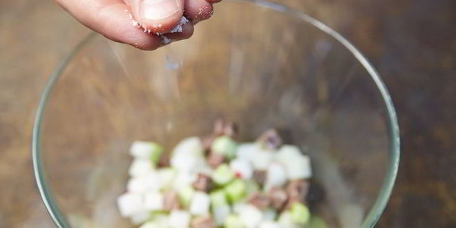 Рецепт окрошки на квасе