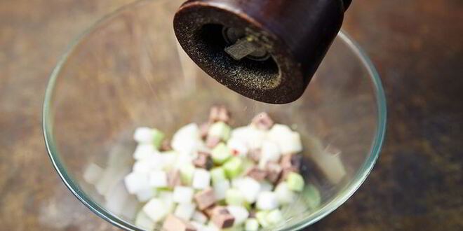 Рецепт окрошки на квасе