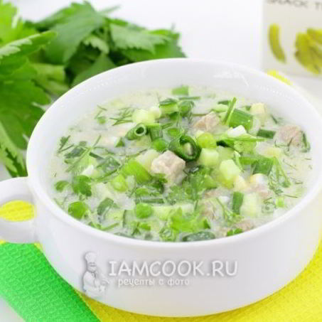 Рецепт Окрошки на майонезе