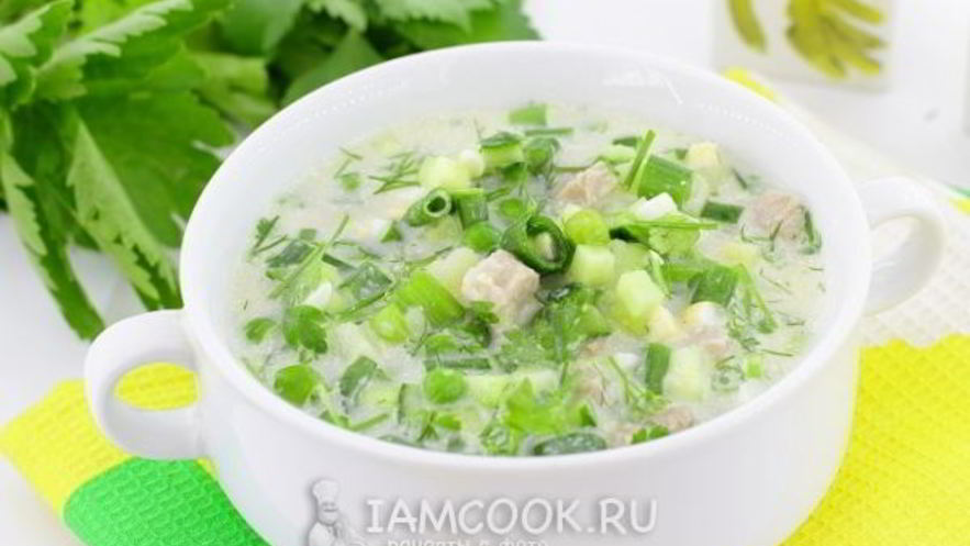 Рецепт окрошки на майонезе