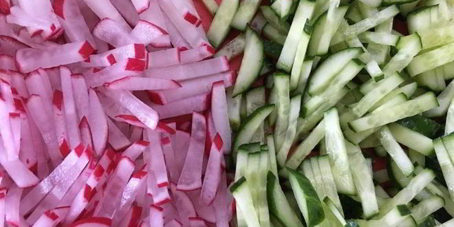 Рецепт окрошки на рассоле