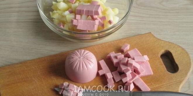 Рецепт окрошки на воде с майонезом и уксусом