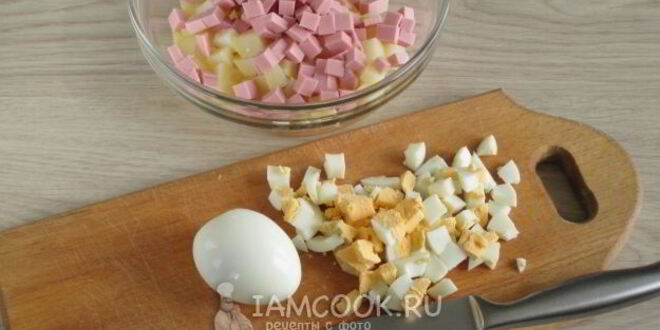 Рецепт окрошки на воде с майонезом и уксусом