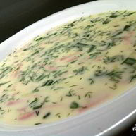 Рецепт Окрошки на воде с майонезом