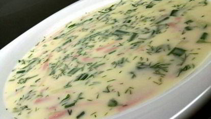 Рецепт Окрошки на воде с майонезом