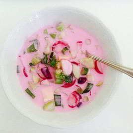 Рецепт Окрошки на воде