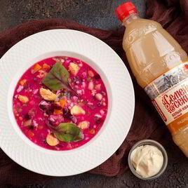 Рецепт Окрошки овощной