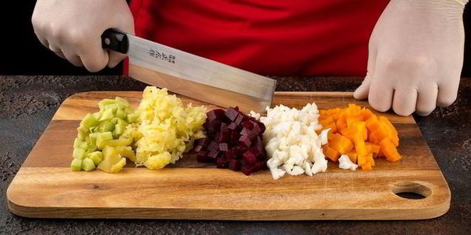 Рецепт окрошки овощной