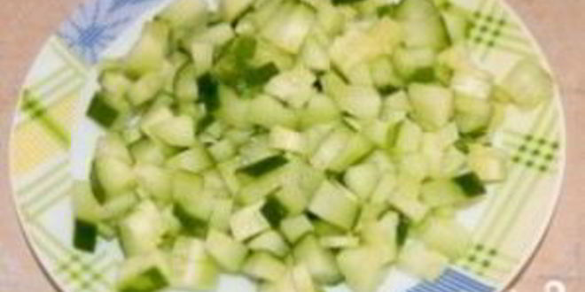 Рецепт окрошки постной