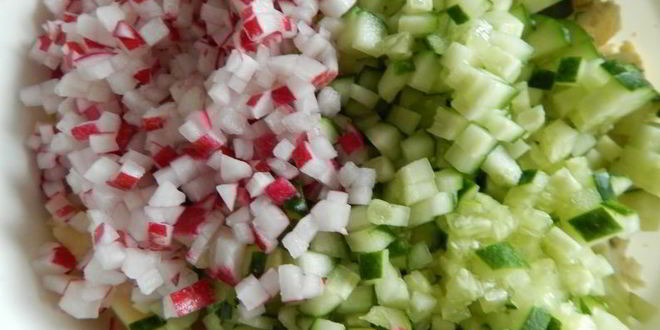 Рецепт окрошки с грибами