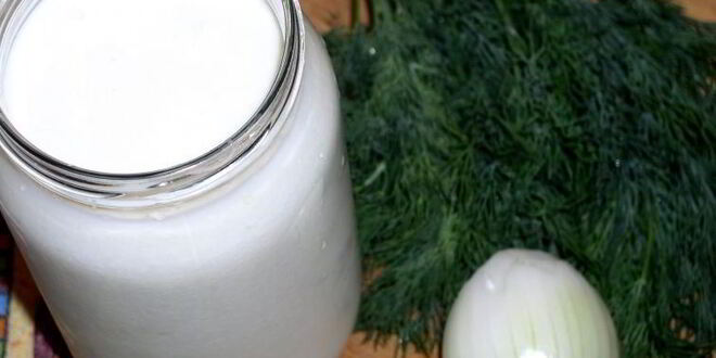 Рецепт окрошки с курицей на простокваше