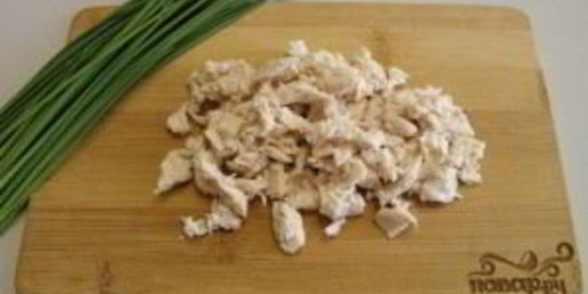 Рецепт окрошки с курицей