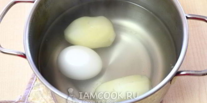 Рецепт окрошки с зеленым горошком