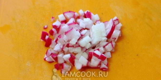 Рецепт окрошки с зеленым горошком