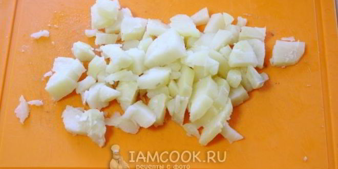 Рецепт окрошки с зеленым горошком