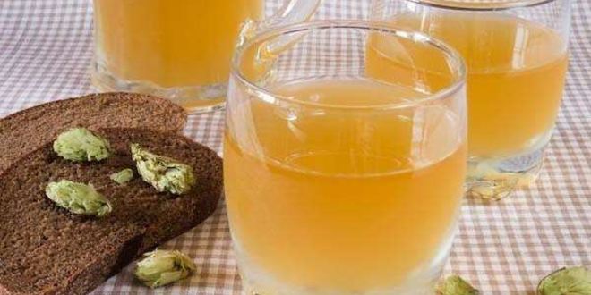 Рецепт постной окрошки на квасе