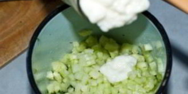 Рецепт вкусной окрошки на кефире