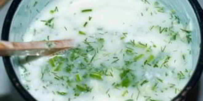 Рецепт вкусной окрошки на кефире