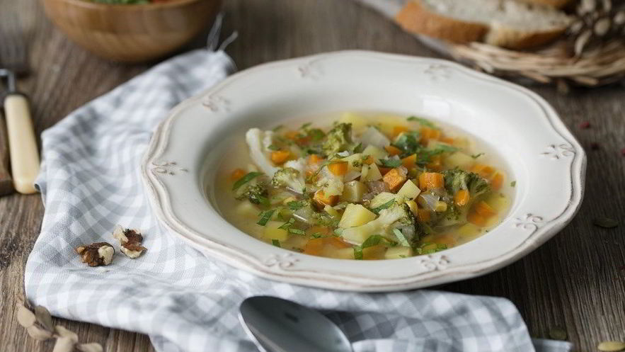 Рецепт фитнеса-супа овощной в мультиварке