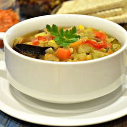 Рецепт Густого овощной суп
