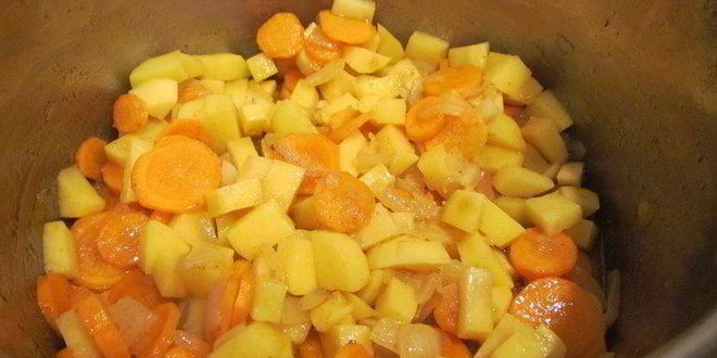 Рецепт крема-супа сырно-овощного