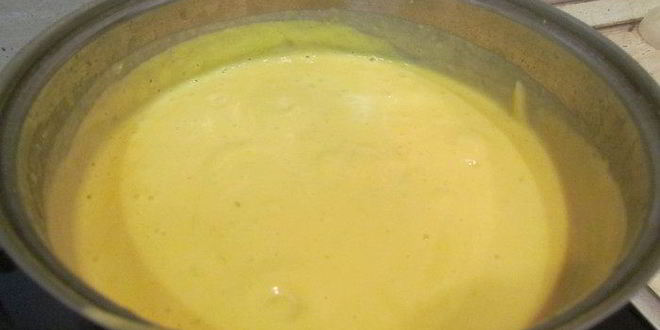 Рецепт крема-супа сырно-овощного