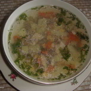 Рецепт Куриного-овощного суп по-мекскански