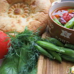 Рецепт Минестроне на овощном бульоне