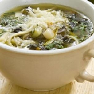 Рецепт Минестроне с лингвини