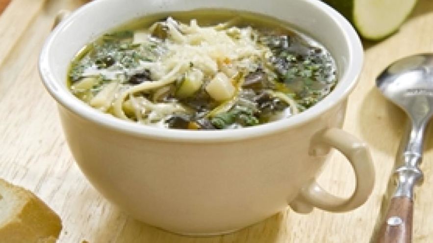 Рецепт минестроне с лингвини