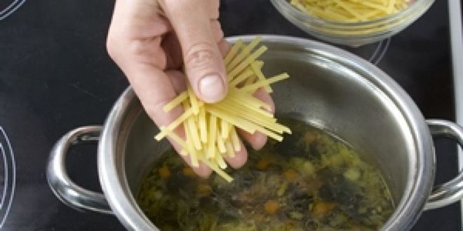 Рецепт минестроне с лингвини