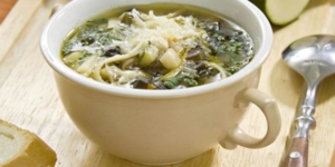 Рецепт минестроне с лингвини