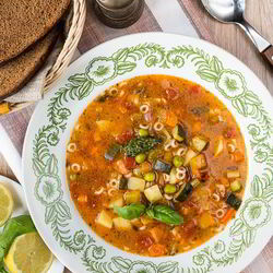 Рецепт Минестроне с песто