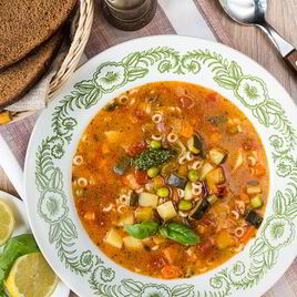 Рецепт Минестроне с песто