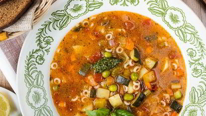 Рецепт Минестроне с песто