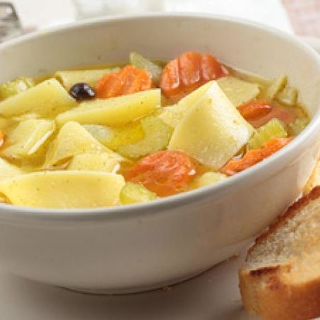 Рецепт Овощного супа минестроне