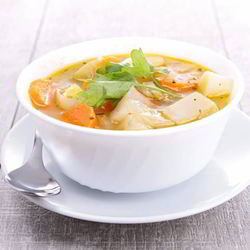 Рецепт Овощного супа на говяжьем бульоне