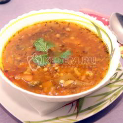 Рецепт Овощного супа с баклажанами
