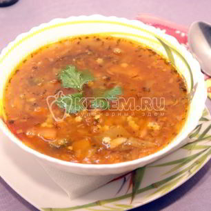 Рецепт Овощного супа с баклажанами