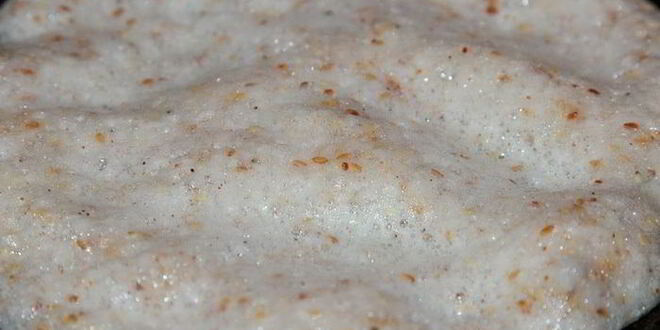 Рецепт овощного супа с белково-кунжутным омлетом