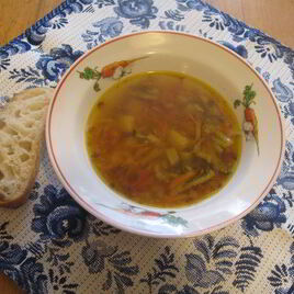 Рецепт Овощного супа с брокколи