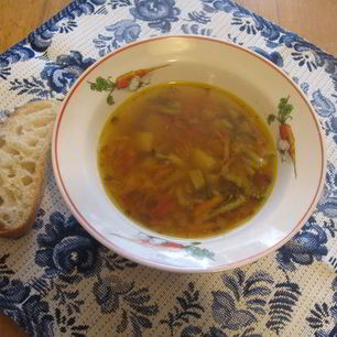 Рецепт Овощного супа с брокколи