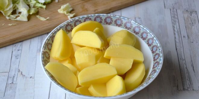 Рецепт овощного супа с капустой и пшеном