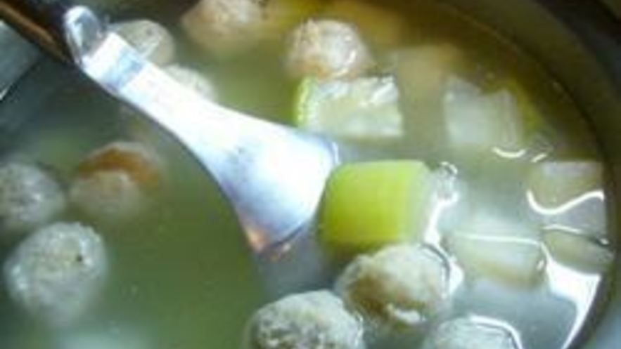 Рецепт овощного супа с мясными фрикадельками