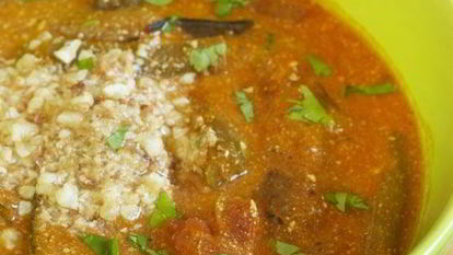 Рецепт Овощного супа с орехами